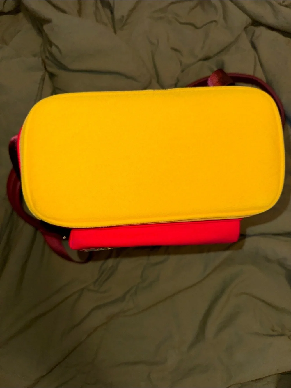 Disney Yellow & Red Winnie the Pooh Floral Mini Backpack